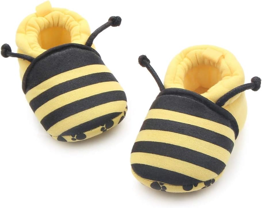 Meckior Save Beautiful Cute Cartoon Infant Unisex Baby Warm Cotton Anti-Slip Soft Sole First Walkers Shoes - Image 1